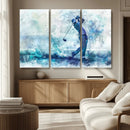 Golf Swing Wall Art Canvas Print - Sports-Inspired