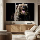Grizzly Bear Canvas Print | Wildlife Wall Art for Cabin by MyGreatCanvas | Canvas Wall Art Prints | Photo Prints & Wall Decor