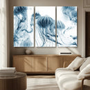 Abstract Jellyfish Canvas Print Wall Art