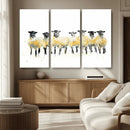 Farmhouse Wall Art Sheep Print | Ready to Hang Framed Canvas by MyGreatCanvas | Canvas Wall Art Prints | Photo Prints & Wall Decor