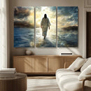 Jesus Walking on Water Wall Art | Canvas Print | Ready to