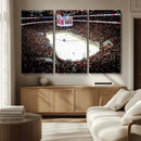 PNC Arena Raleigh North Carolina Hurricanes Hockey Stadium by MyGreatCanvas | Canvas Wall Art Prints | Photo Prints & Wall Decor