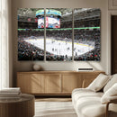 Sharks Arena Blackhawks Sharks Ice Hockey Stadium Wall Art by MyGreatCanvas | Canvas Wall Art Prints | Photo Prints & Wall Decor