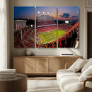 NC State Wolfpack Football Team Print - Raleigh by MyGreatCanvas | Canvas Wall Art Prints | Photo Prints & Wall Decor