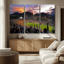 Framed Colorado Buffaloes Football Team Print - Boulder