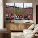 Virginia Cavaliers Football Team Print - Charlottesville Scott Stadium Print Wall Art Canvas by MyGreatCanvas | Canvas Wall Art Prints | Photo Prints & Wall Decor