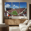 Virginia Tech Hokies Football Team Print - Blacksburg Lane