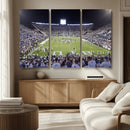 Brigham Young University Cougars Football Print Canvas -