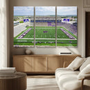 KState Wildcats Football Team Print - Manhattan Bill Snyder by MyGreatCanvas | Canvas Wall Art Prints | Photo Prints & Wall Decor