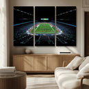 Denver Broncos Football Team Print Canvas- Denver Empower