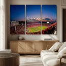 Wolfpack Football Team Wall Art Print - Raleigh