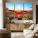 North Carolina State University Canvas Print, North Carolina