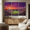 East Carolina University Pirates Football Print Canvas-