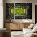 UCF Knights Football Team Print - Orlando FBC Mortgage by MyGreatCanvas | Canvas Wall Art Prints | Photo Prints & Wall Decor
