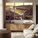 University of Kansas Jayhawks Football Team Print - Lawrence by MyGreatCanvas | Canvas Wall Art Prints | Photo Prints & Wall Decor
