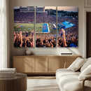 University of Kansas Jayhawks Football Team Art Print - by MyGreatCanvas | Canvas Wall Art Prints | Photo Prints & Wall Decor