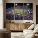 University of Kansas Jayhawks Football Team Print - Lawrence by MyGreatCanvas | Canvas Wall Art Prints | Photo Prints & Wall Decor