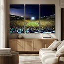 University of Michigan Wolverines Football Team Print - Ann by MyGreatCanvas | Canvas Wall Art Prints | Photo Prints & Wall Decor