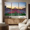 NC State Wolfpack Football Team Print Wall Art - Raleigh