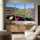 Boston College Eagles Football Team Print - Boston Alumni by MyGreatCanvas | Canvas Wall Art Prints | Photo Prints & Wall Decor