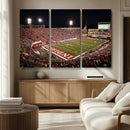 Indiana University Hoosiers Football Team Print Canvas - by MyGreatCanvas | Canvas Wall Art Prints | Photo Prints & Wall Decor