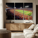 Iowa State University Cyclones Canvas Print, Football Team