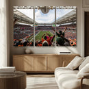 Miami Hurricanes Football Team Wall Art Print - Miami Hard