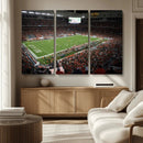 Miami Hurricanes Football Team Print Canvas- Miami Hard Rock