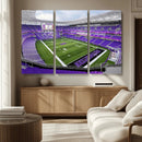 Northwestern University Wildcats Football Team Print - by MyGreatCanvas | Canvas Wall Art Prints | Photo Prints & Wall Decor