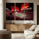 Ohio State University Buckeyes Football Team Print - by MyGreatCanvas | Canvas Wall Art Prints | Photo Prints & Wall Decor