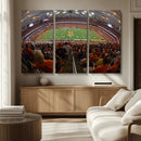 Syracuse University Orange Football Canvas Print, Football