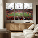 Syracuse University Orange Football Team Print - Syracuse by MyGreatCanvas | Canvas Wall Art Prints | Photo Prints & Wall Decor