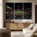 Framed Texas Tech Red Raiders Stadium Canvas, Texas Tech Red by MyGreatCanvas | Canvas Wall Art Prints | Photo Prints & Wall Decor