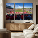 Ball State Cardinals Football Team Print - Muncie Scheumann