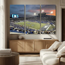 Memphis Tigers Football Team Print - Memphis Simmons Bank