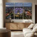 The Louisiana State University Tigers Football Team Print -