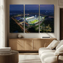 The University of South Florida Bulls Football Team Print - by MyGreatCanvas | Canvas Wall Art Prints | Photo Prints & Wall Decor