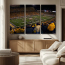 West Virginia Uni Mountaineers Football Team Print - Milan