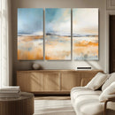 Abstract Landscape Wall Art Canvas Print - Warm Tones of by MyGreatCanvas | Canvas Wall Art Prints | Photo Prints & Wall Decor
