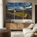 University of Wyoming Cowboys Football Team Print - Laramie by MyGreatCanvas | Canvas Wall Art Prints | Photo Prints & Wall Decor