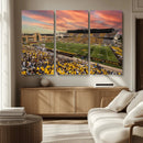 University of Wyoming Cowboys Football Team Print - Laramie by MyGreatCanvas | Canvas Wall Art Prints | Photo Prints & Wall Decor