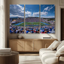 Air Force Falcons Football Team Print - Colorado Springs by MyGreatCanvas | Canvas Wall Art Prints | Photo Prints & Wall Decor