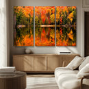 Forest Reflection Art | Autumn Forest Reflection Wall Art | by MyGreatCanvas | Canvas Wall Art Prints | Photo Prints & Wall Decor