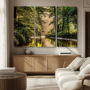 Forest Wall Art Print | River Landscape Wall Art | Perfect