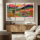 Old Barn Wall Art Canvas Print – Framed Rustic Moody Farm