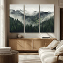 Misty Forest Canvas Print Wall Art Premium Canvas Print a