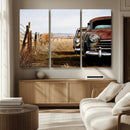 Classic Cars Vintage Wall Art Canvas Print