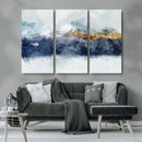 Abstract Mountain Range Art Canvas Print | 3 Panel by MyGreatCanvas | Canvas Wall Art Prints | Photo Prints & Wall Decor
