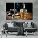 Extra Large Bourbon Wall Art – Whiskey Bar Theme Vintage by MyGreatCanvas | Canvas Wall Art Prints | Photo Prints & Wall Decor