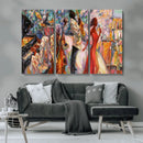 Abstract Afro American Jazz Canvas Wall Art | Music-Inspired by MyGreatCanvas | Canvas Wall Art Prints | Photo Prints & Wall Decor